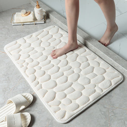 Pebble Stone Bathroom Carpet